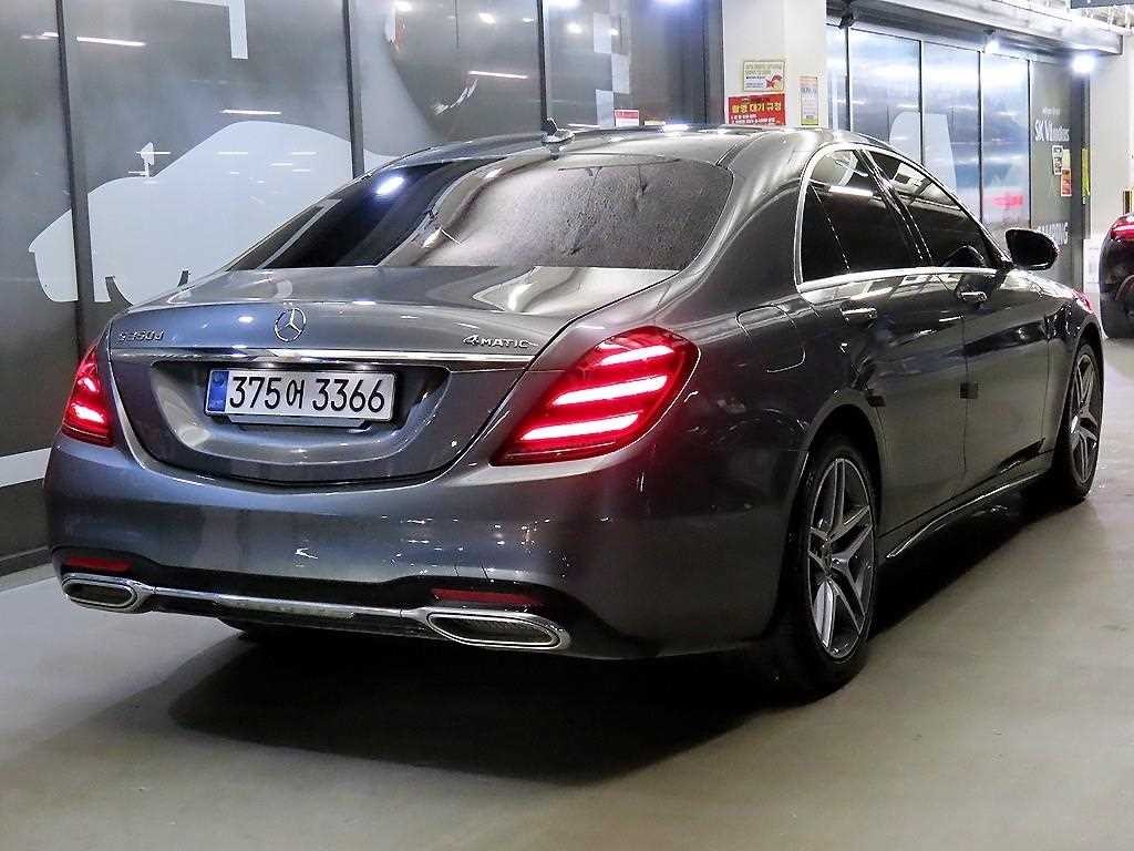 벤츠 S 클래스 S클래스-W222 S 350 d 4MATIC AMG Line 이미지 4