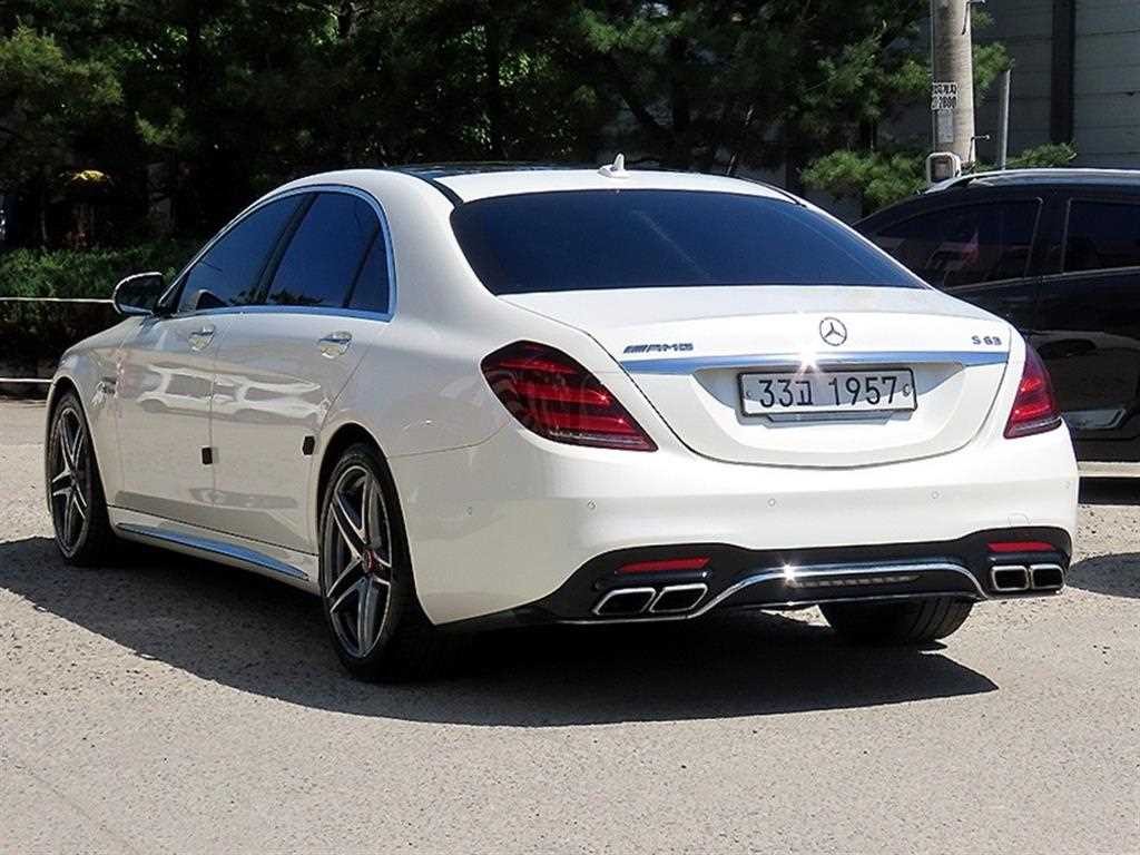 벤츠 S 클래스 S클래스-W222 S 63 AMG 4MATIC + 이미지 3