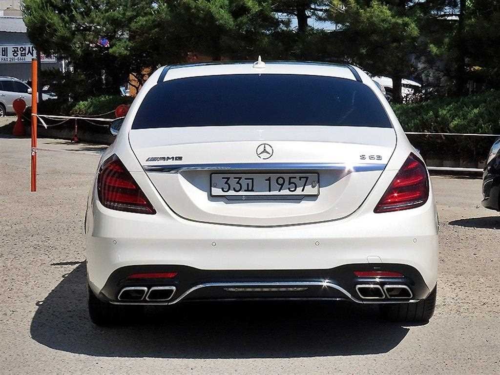 벤츠 S 클래스 S클래스-W222 S 63 AMG 4MATIC + 이미지 4