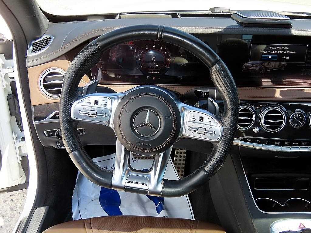 벤츠 S 클래스 S클래스-W222 S 63 AMG 4MATIC + 이미지 8