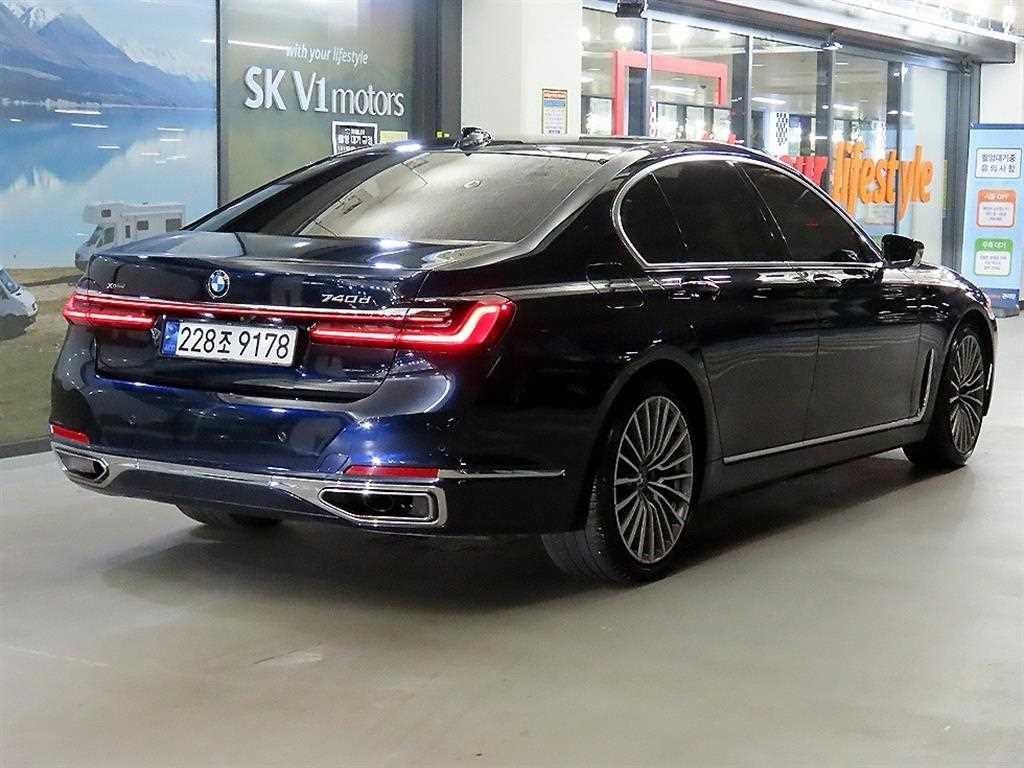 BMW 7시리즈 7시리즈 (G11) 740d xDrive 디자인 퓨어 엑설런스 이미지 4