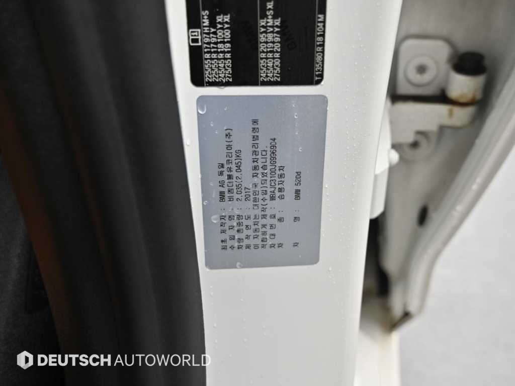 BMW 5시리즈 5시리즈 (G30) 520d 럭셔리 스페셜 에디션 이미지 20