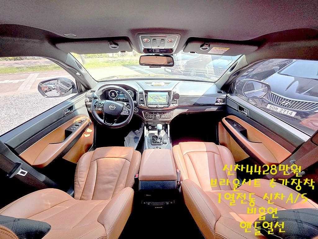 KG모빌리티(쌍용) 렉스턴 더 뉴 렉스턴 스포츠 칸 디젤 2.2 4WD 노블레스 이미지 9