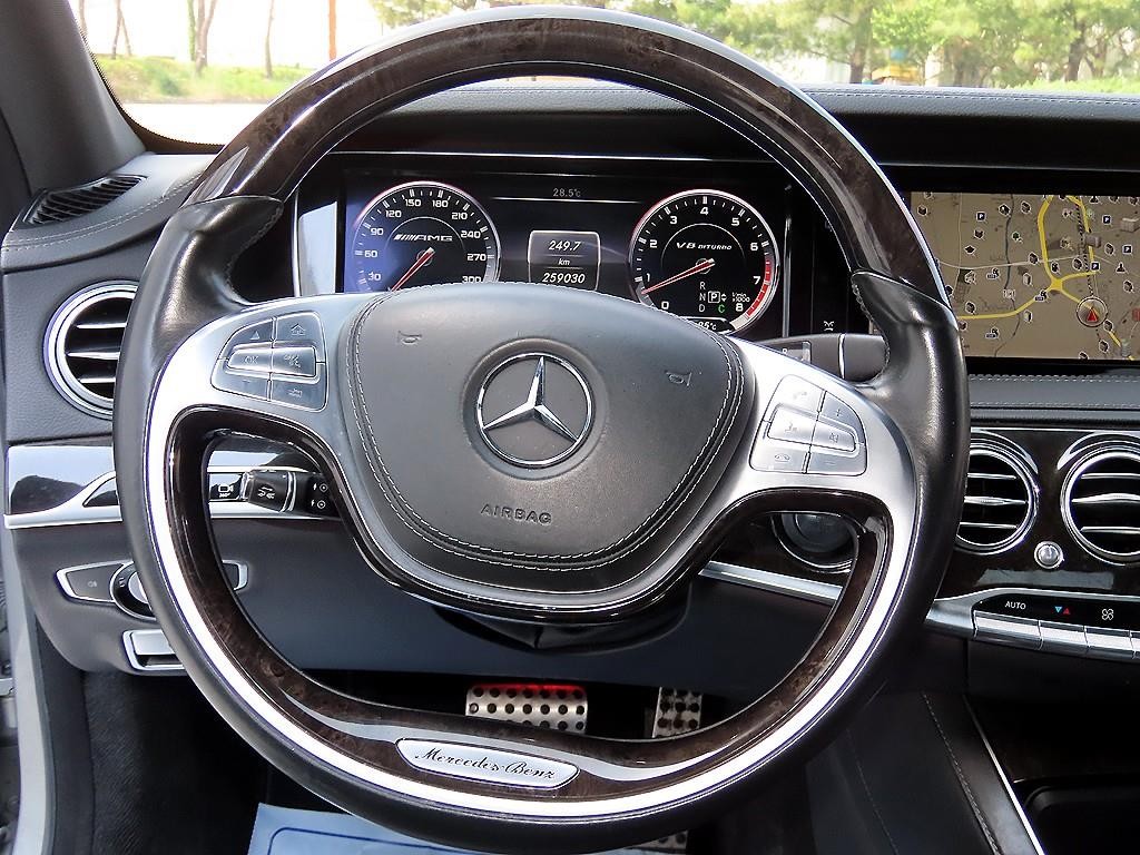 벤츠 S 클래스 S클래스-W222 S 63 AMG 4MATIC 이미지 8