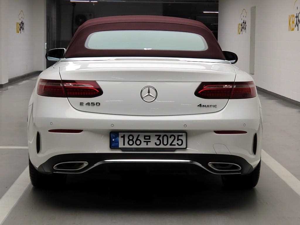 벤츠 E 클래스 E-클래스 W213 E450 4MATIC 카브리올레 이미지 3