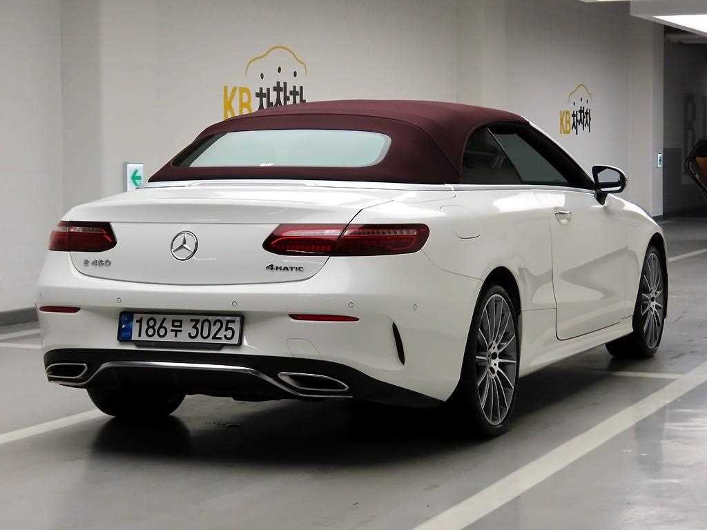 벤츠 E 클래스 E-클래스 W213 E450 4MATIC 카브리올레 이미지 4
