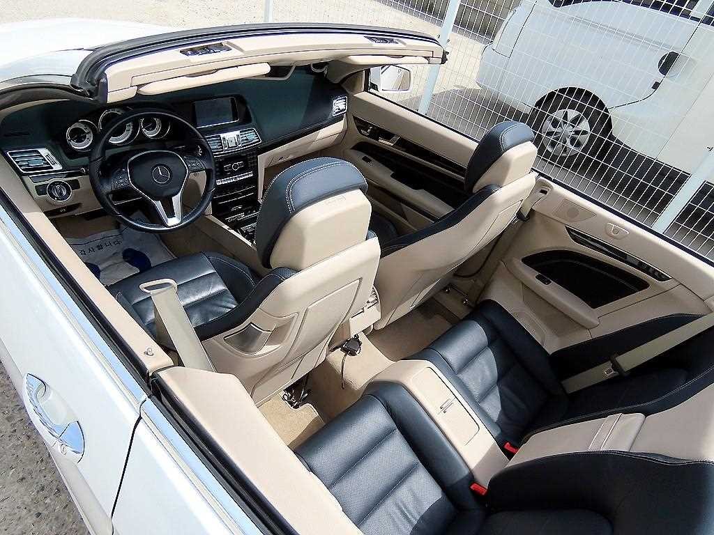벤츠 E 클래스 E-클래스 W212 E200 카브리올레 이미지 10