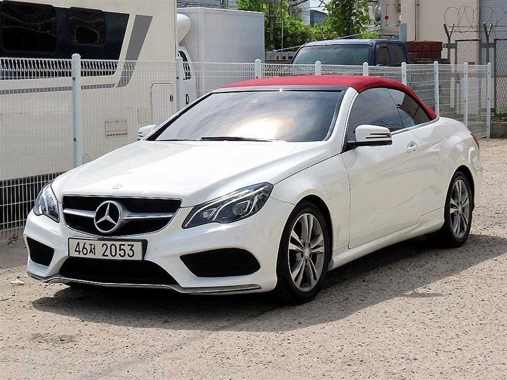벤츠 E 클래스 E-클래스 W212 E200 카브리올레 이미지 2