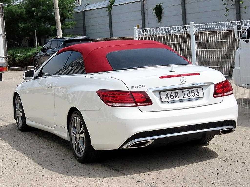 벤츠 E 클래스 E-클래스 W212 E200 카브리올레 이미지 3