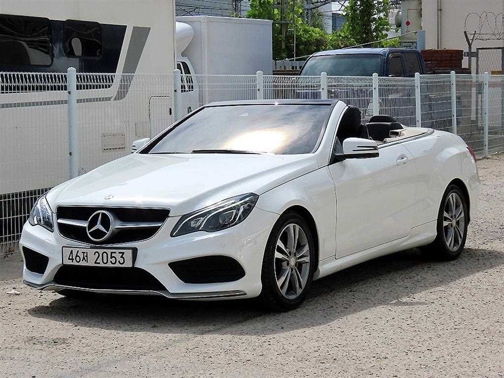 벤츠 E 클래스 E-클래스 W212 E200 카브리올레 이미지 6