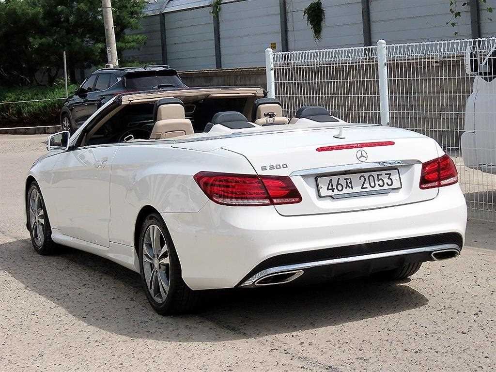 벤츠 E 클래스 E-클래스 W212 E200 카브리올레 이미지 7