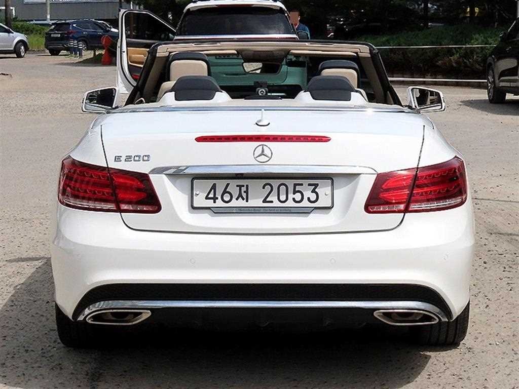 벤츠 E 클래스 E-클래스 W212 E200 카브리올레 이미지 8