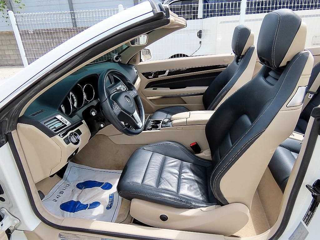 벤츠 E 클래스 E-클래스 W212 E200 카브리올레 이미지 9