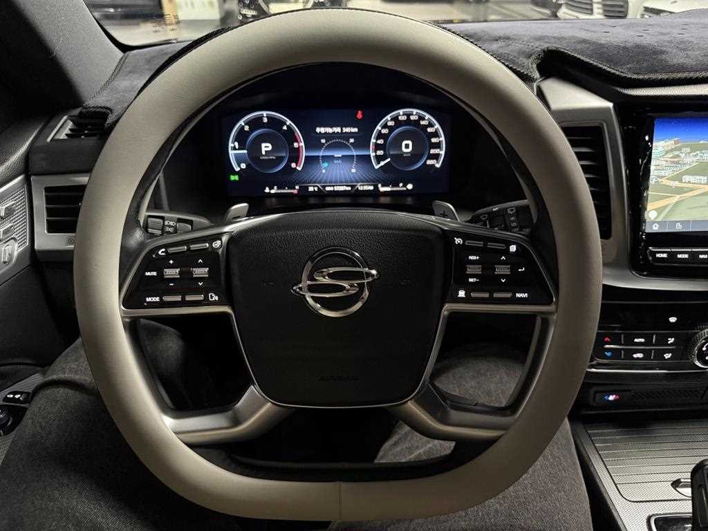 KG모빌리티(쌍용) 렉스턴 올 뉴 렉스턴 (Y450) 디젤 2.2 4WD 더 블랙 이미지 11