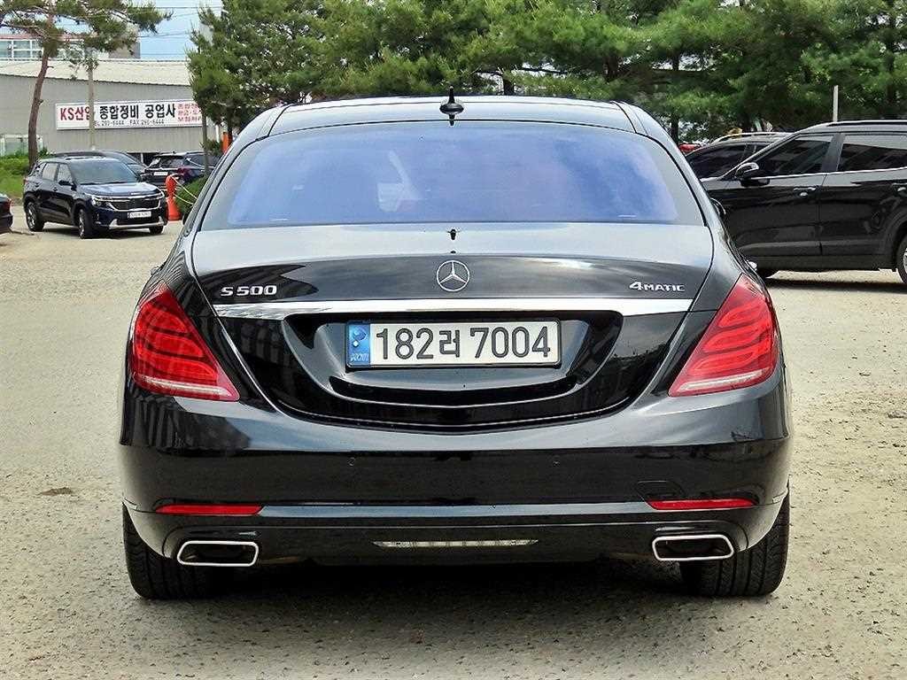 벤츠 S 클래스 S클래스-W222 S 500L 4MATIC 이미지 5