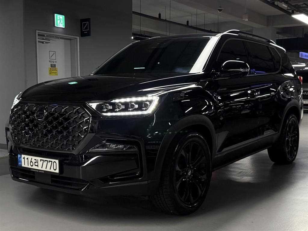 KG모빌리티(쌍용) 렉스턴 올 뉴 렉스턴 (Y450) 디젤 2.2 4WD 더 블랙 이미지 1