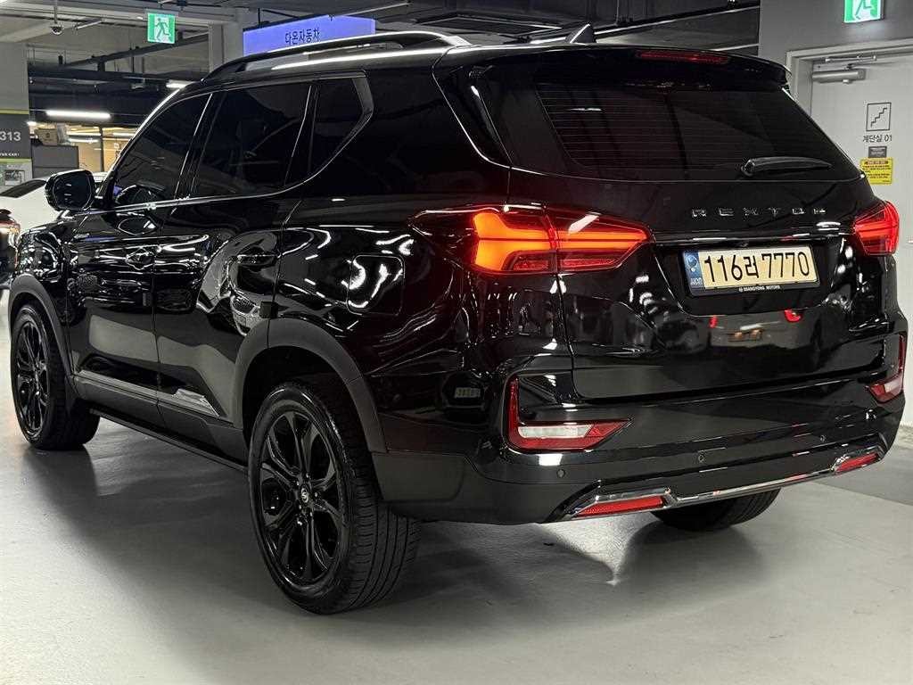 KG모빌리티(쌍용) 렉스턴 올 뉴 렉스턴 (Y450) 디젤 2.2 4WD 더 블랙 이미지 3