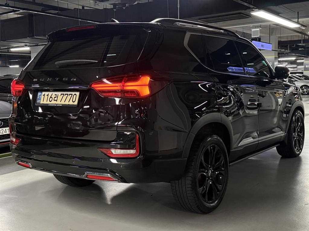 KG모빌리티(쌍용) 렉스턴 올 뉴 렉스턴 (Y450) 디젤 2.2 4WD 더 블랙 이미지 6