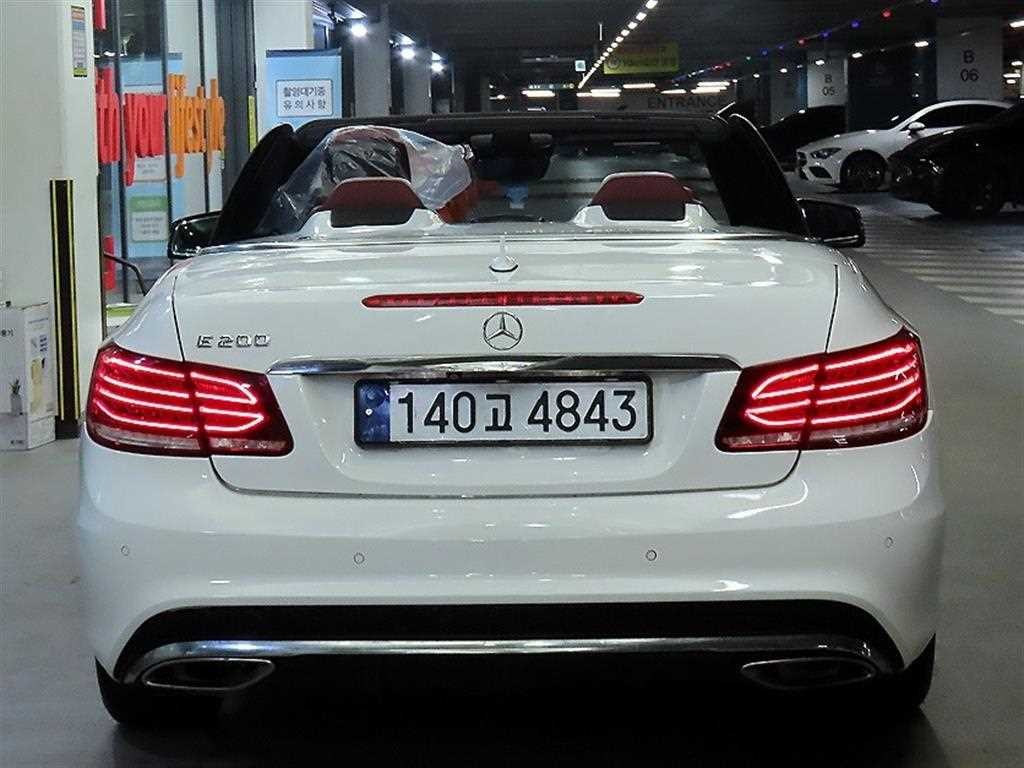 벤츠 E 클래스 E-클래스 W212 E200 카브리올레 이미지 10