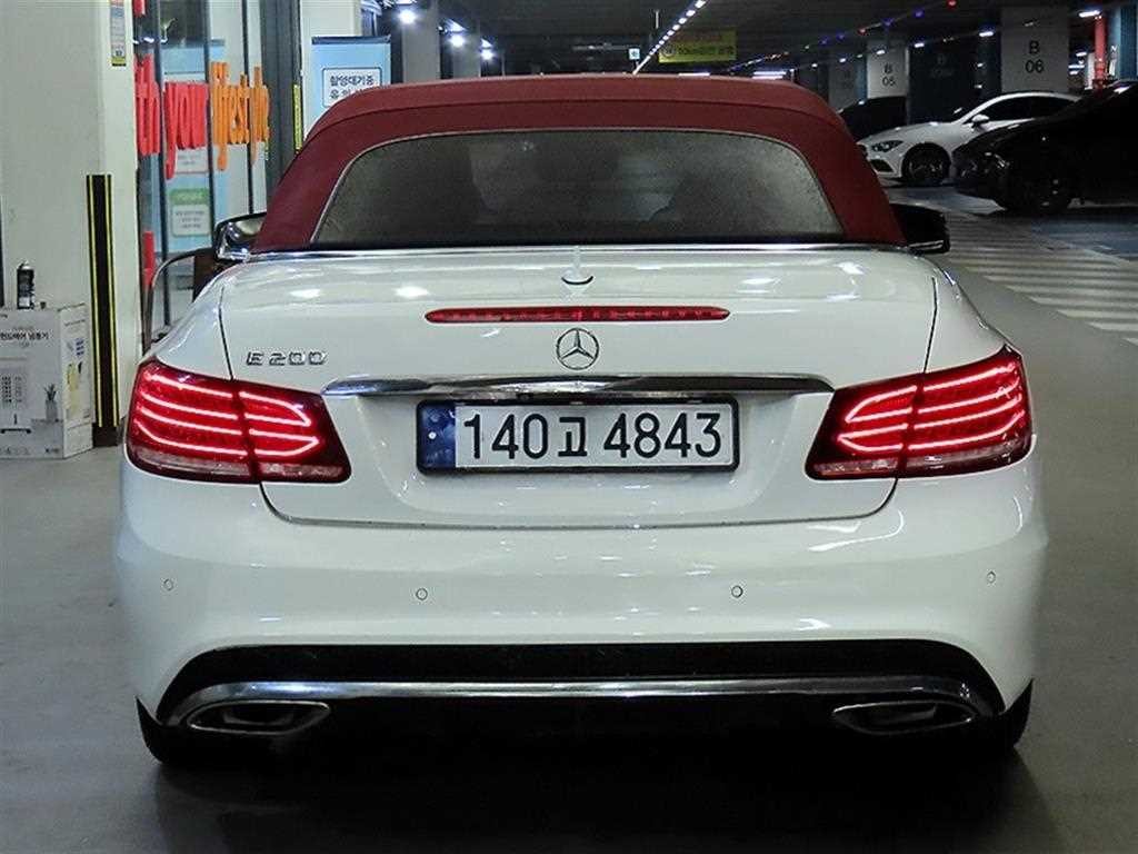 벤츠 E 클래스 E-클래스 W212 E200 카브리올레 이미지 5