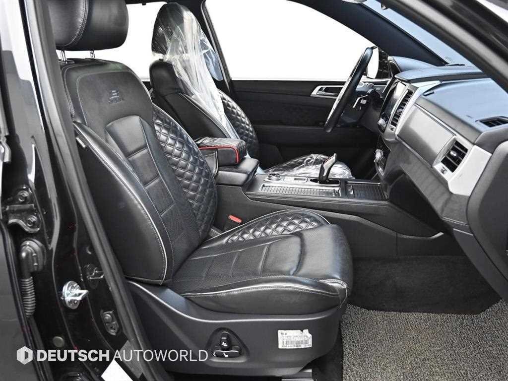 KG모빌리티(쌍용) 렉스턴 올 뉴 렉스턴 (Y450) 디젤 2.2 4WD 더 블랙 이미지 10