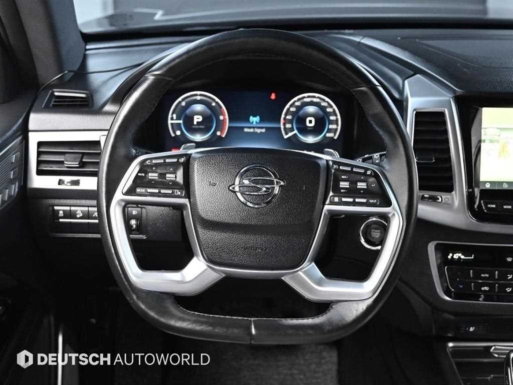 KG모빌리티(쌍용) 렉스턴 올 뉴 렉스턴 (Y450) 디젤 2.2 4WD 더 블랙 이미지 13