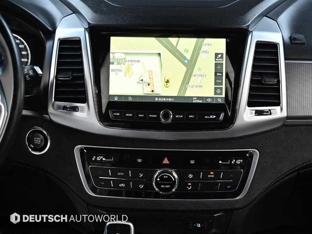KG모빌리티(쌍용) 렉스턴 올 뉴 렉스턴 (Y450) 디젤 2.2 4WD 더 블랙 이미지 14