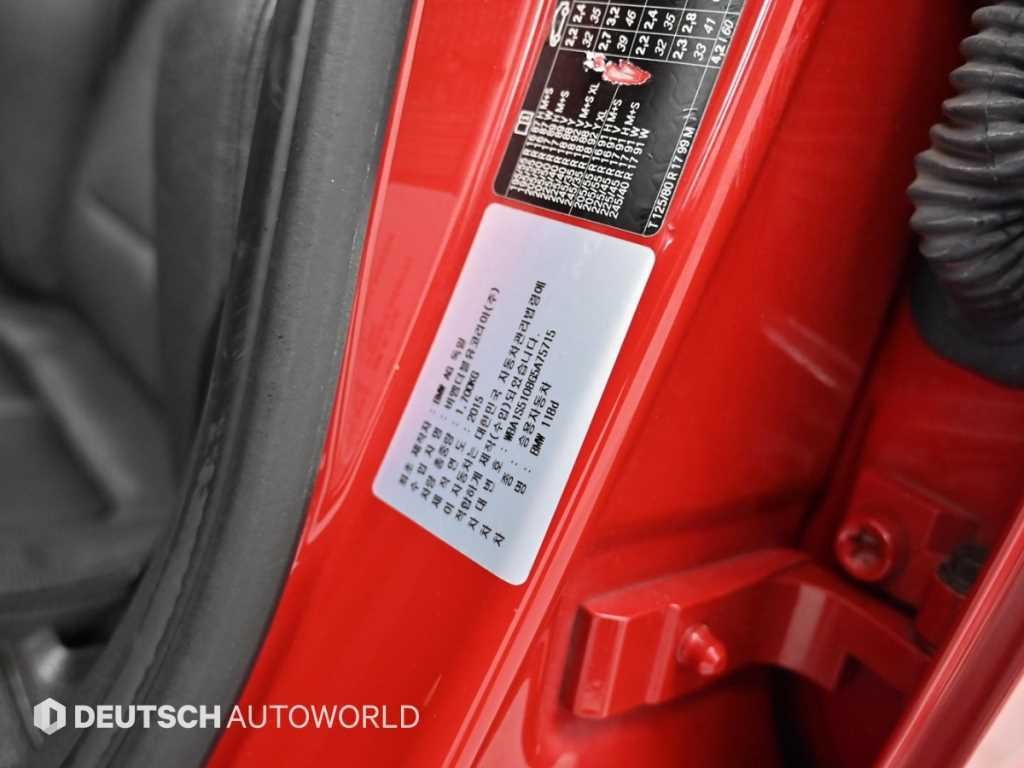 BMW 1시리즈 1시리즈 (F20) 118d 스포츠 이미지 20