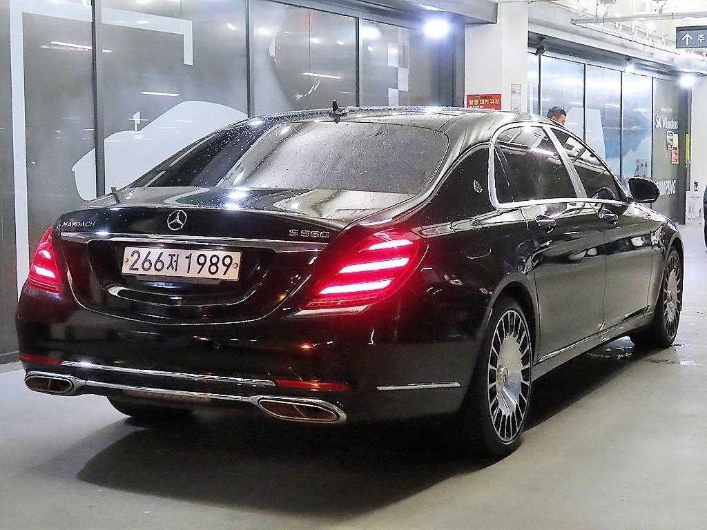 벤츠 S 클래스 S클래스-W222 마이바흐 S 560 4MATIC 이미지 4