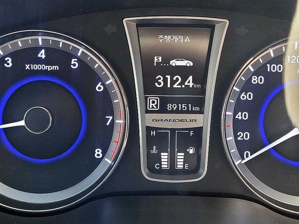 현대 그랜저 그랜저 HG LPG HG300 택시형 이미지 8