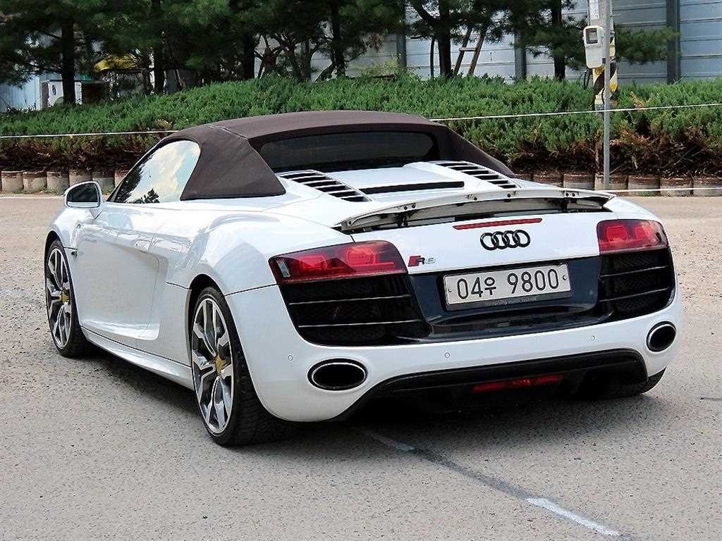 아우디 R8 5.2 V10 스파이더 이미지 3