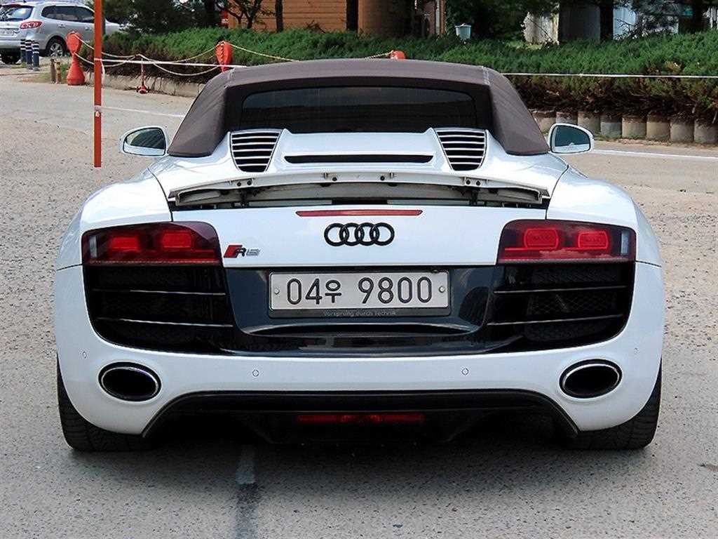 아우디 R8 5.2 V10 스파이더 이미지 4
