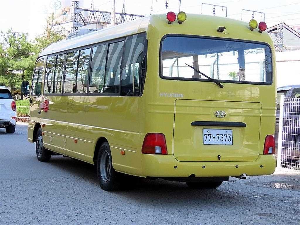 중대형버스 소형현대버스 뉴카운티 장축 어린이 39인승 이미지 3