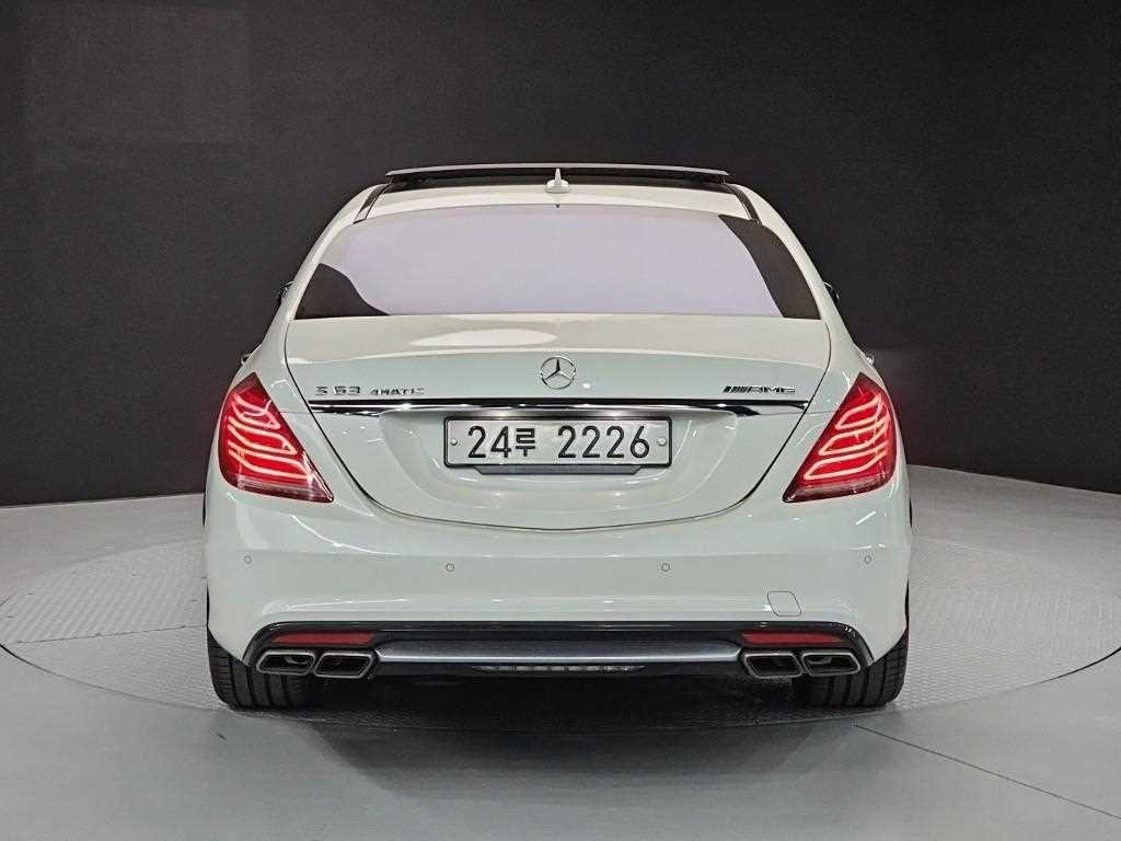 벤츠 S 클래스 S클래스-W222 S 63 AMG 4MATIC 이미지 4