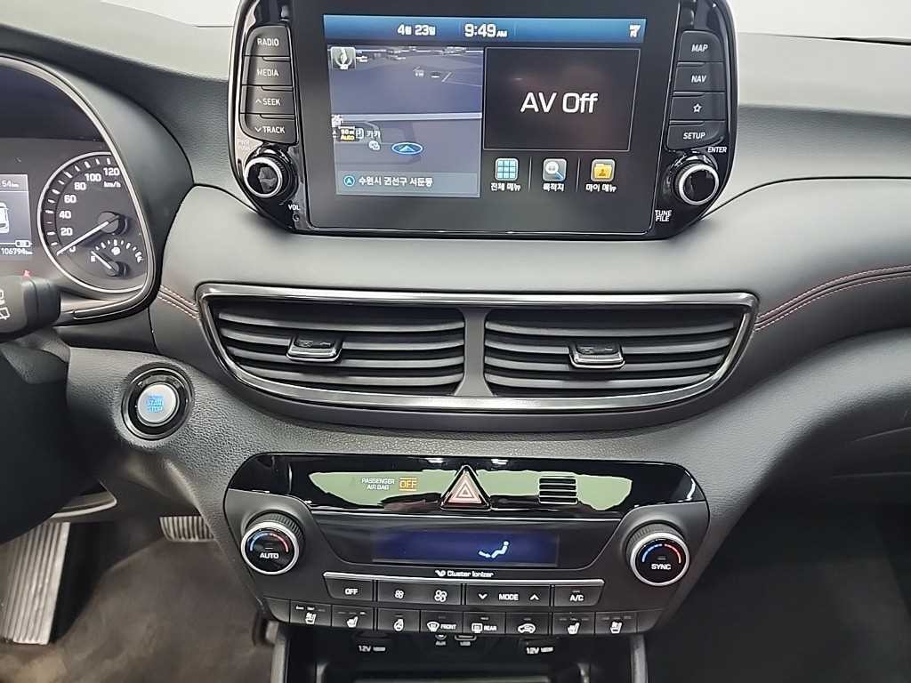현대 투싼 올뉴투싼 디젤 1.6 2WD 프리미엄 이미지 10