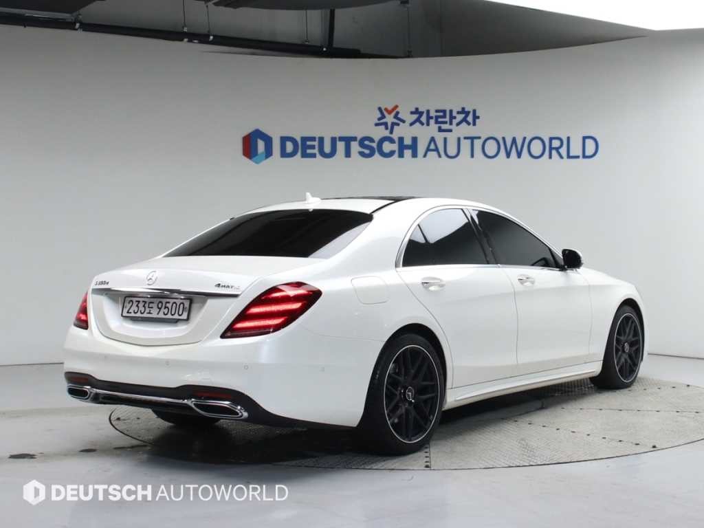 벤츠 S 클래스 S클래스-W222 S 350 d 4MATIC 이미지 2