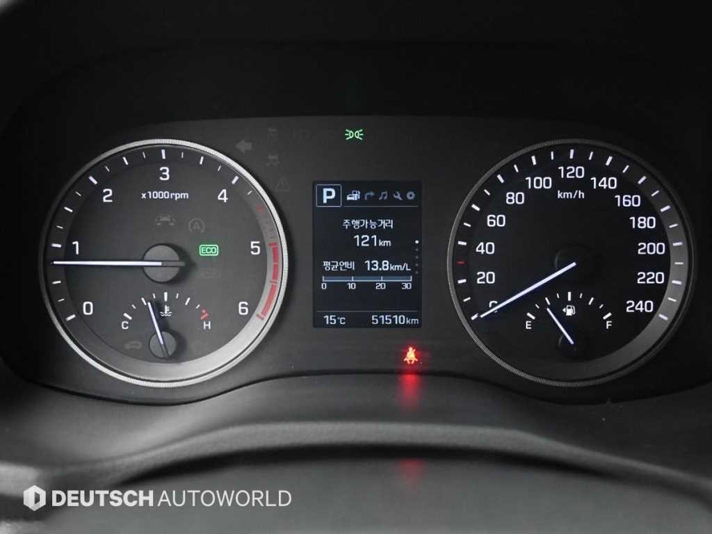 현대 투싼 올뉴투싼 디젤 1.7 2WD 모던 피버 이미지 8