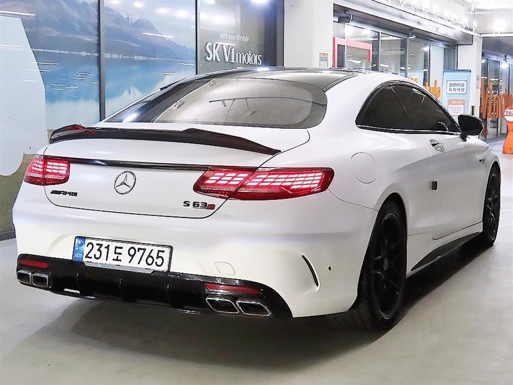 벤츠 S 클래스 S클래스-W222 S 63 AMG 4MATIC+ 쿠페 이미지 4