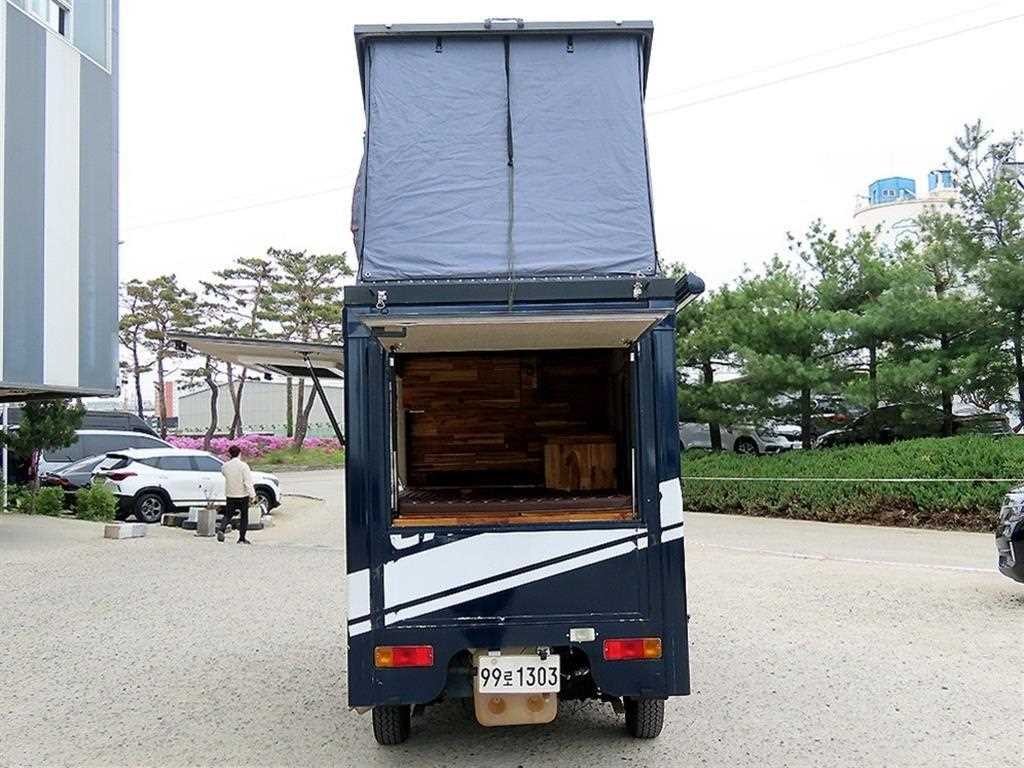 소형화물 접이식탑차 [접이식탑차]뉴라보 롱카고 이미지 8
