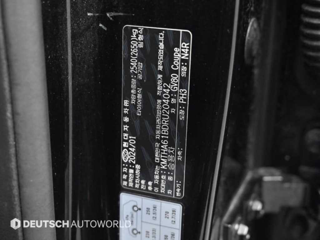 제네시스 GV80 GV80 쿠페 가솔린 2.5T AWD 이미지 20