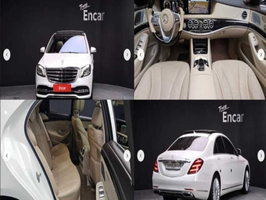 벤츠 S 클래스 S클래스-W222 S 350 d 이미지 1