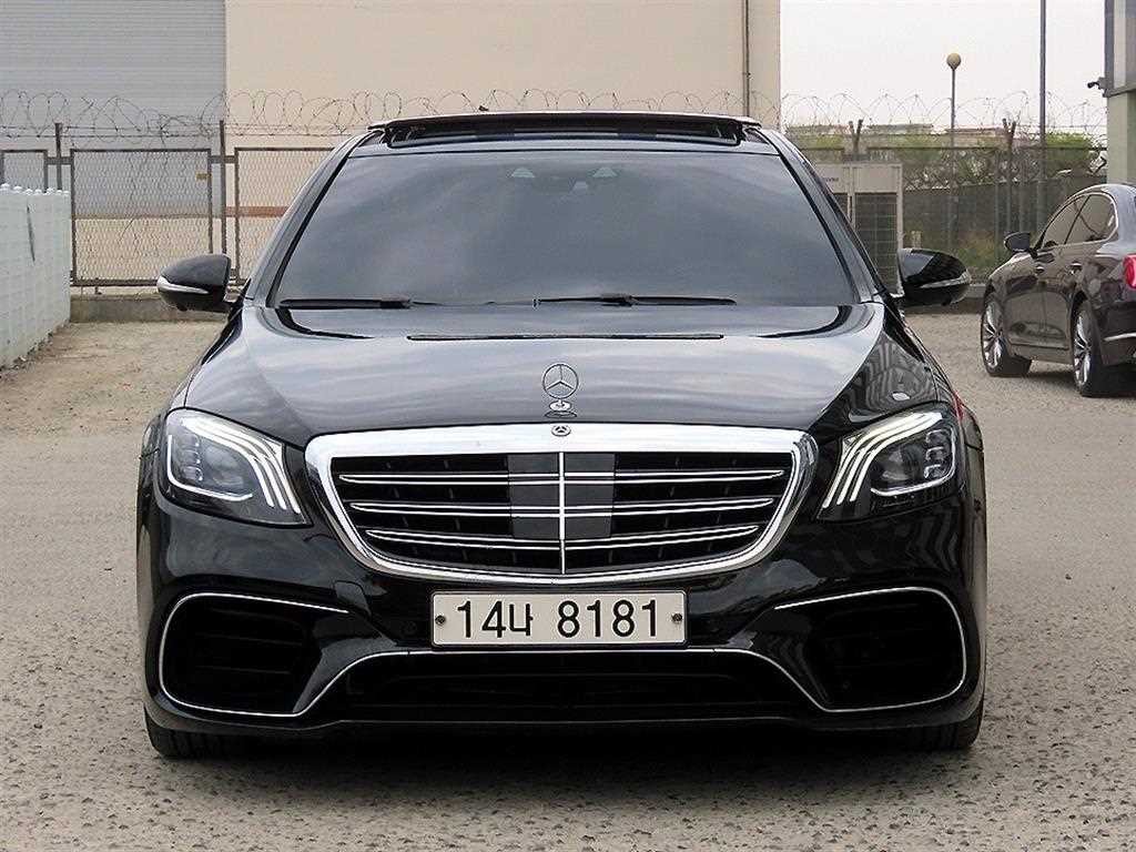 벤츠 S 클래스 S클래스-W222 S 63 AMG 이미지 1