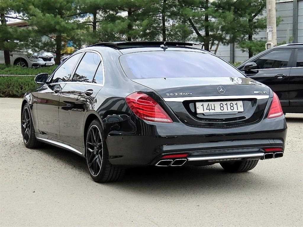 벤츠 S 클래스 S클래스-W222 S 63 AMG 이미지 3