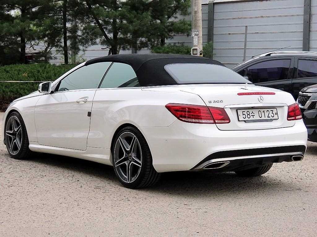 벤츠 E 클래스 E-클래스 W212 E200 카브리올레 이미지 3