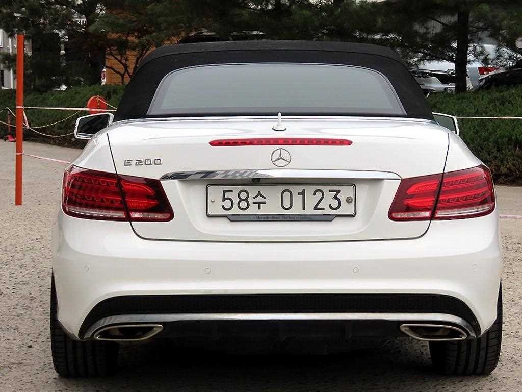 벤츠 E 클래스 E-클래스 W212 E200 카브리올레 이미지 4