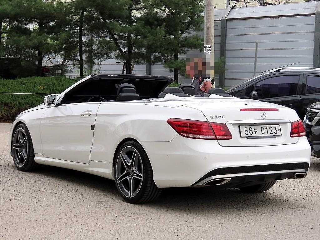 벤츠 E 클래스 E-클래스 W212 E200 카브리올레 이미지 7