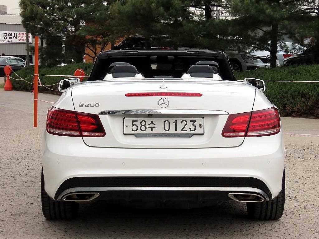 벤츠 E 클래스 E-클래스 W212 E200 카브리올레 이미지 8