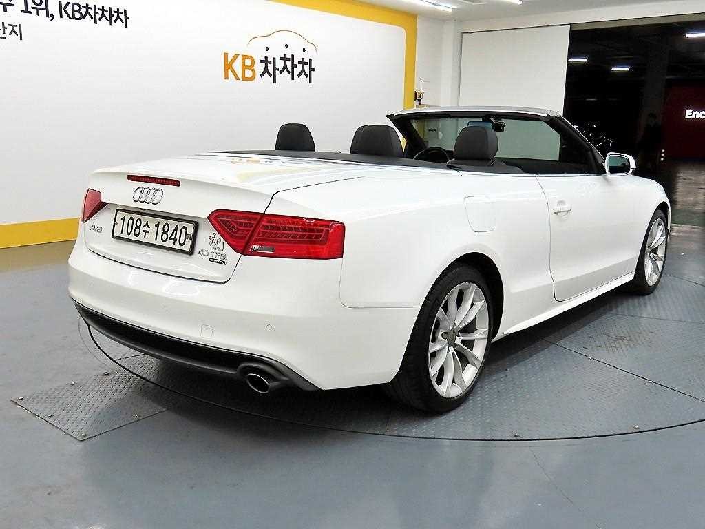 아우디 A5 40 TFSI 콰트로 카브리올레 이미지 18