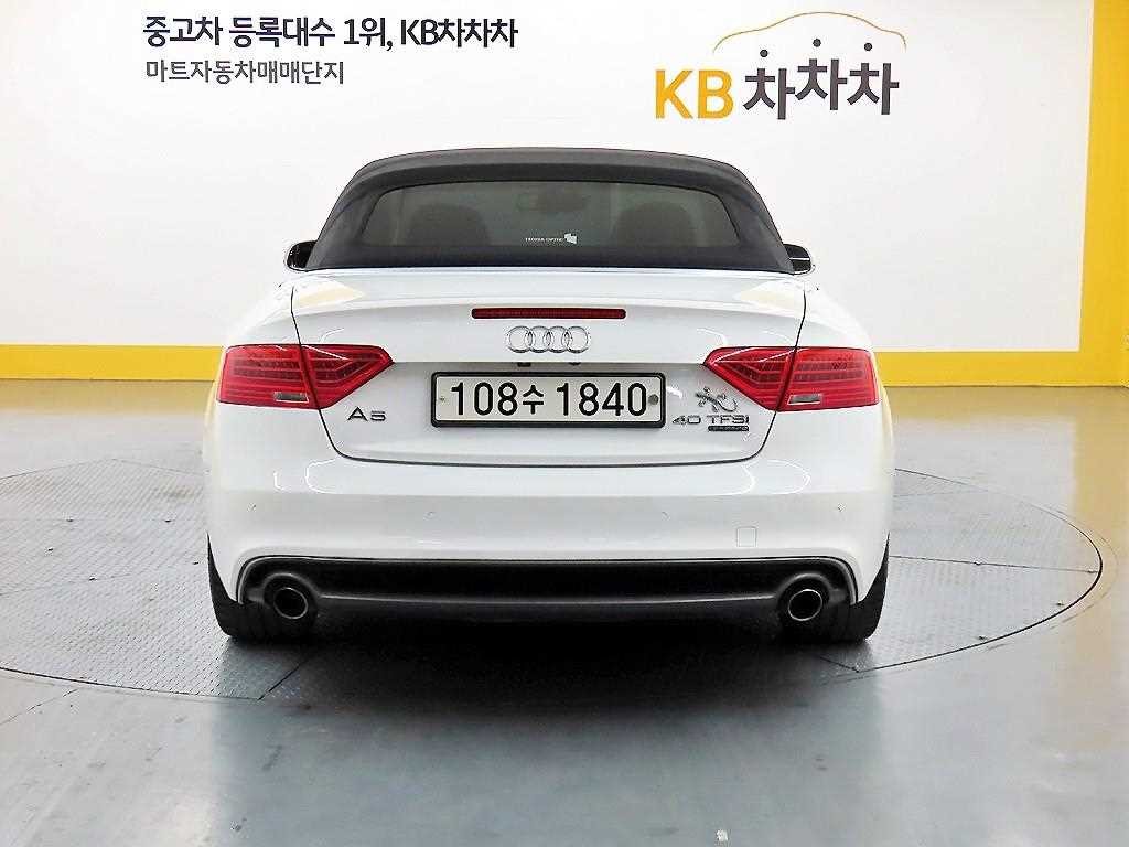 아우디 A5 40 TFSI 콰트로 카브리올레 이미지 3