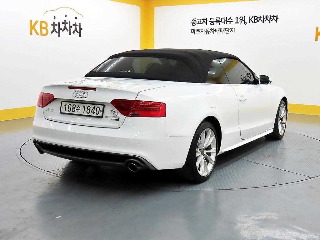 아우디 A5 40 TFSI 콰트로 카브리올레 이미지 4